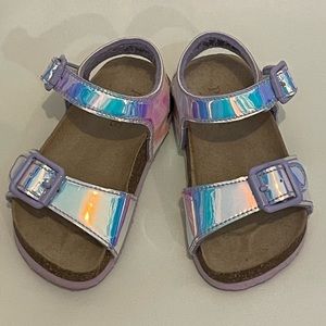 Iridescent toddler sandals 🌈 (Children’s Place)
